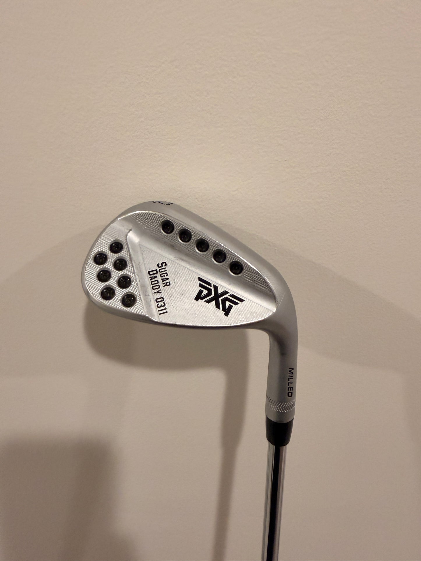 0311 Sugar Daddy Milled Chrome Wedge