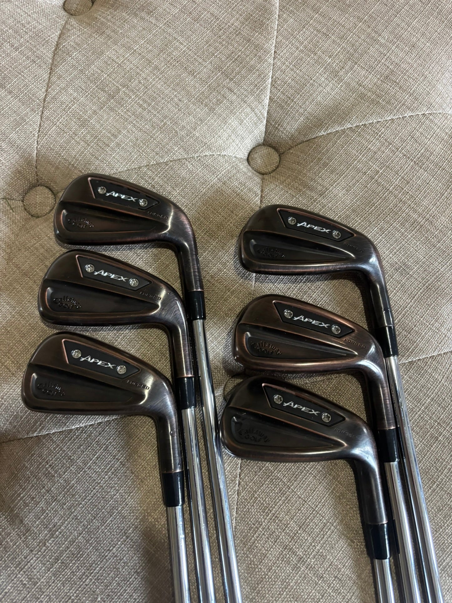 Apex Ai300 Brushed Copper Iron Set