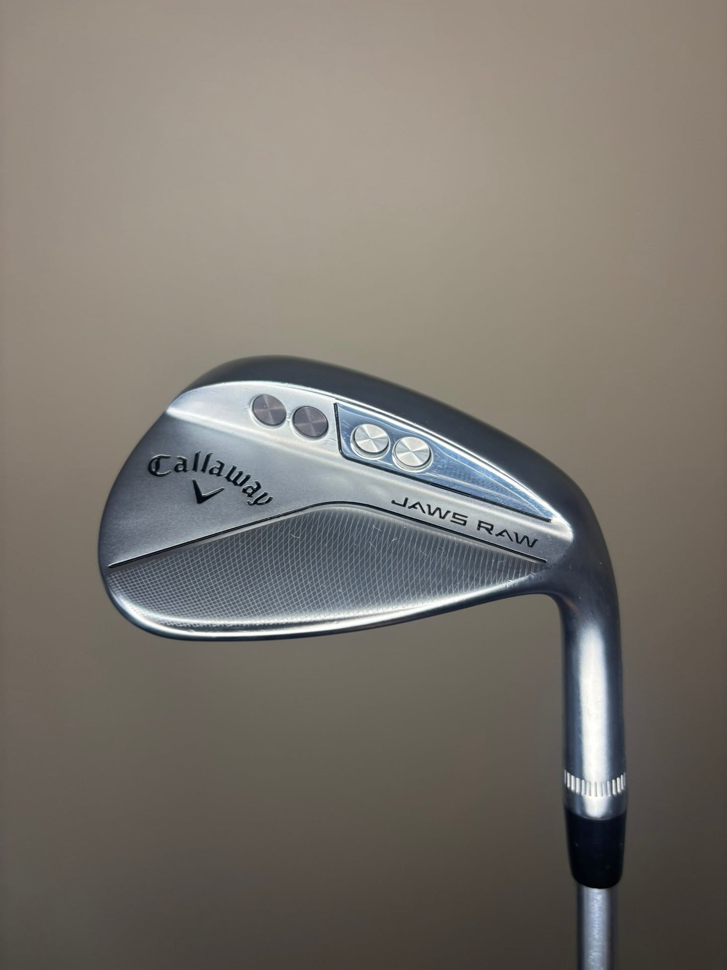 Jaws Raw Full Toe Chrome Wedge